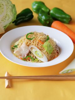 動画あり!焼ビーフンの美味しい作り方-レシピのメイン写真