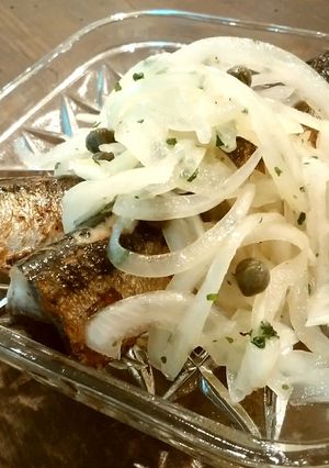 丸干しイワシのエスカベージュ-レシピのメイン写真
