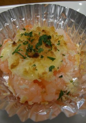 お弁当に♪ムキエビの簡単パン粉焼き-レシピのメイン写真