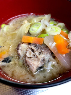 鯖缶のお味噌汁-レシピのメイン写真