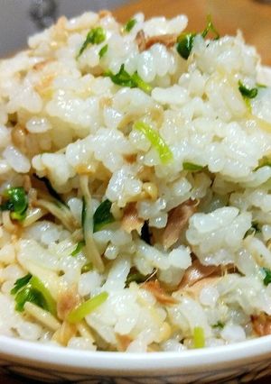 簡単♪旨味～エノキとツナの和風混ぜご飯⭐-レシピのメイン写真