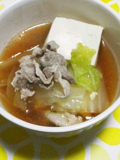 簡単湯豆腐手作りすだちポン酢で。-レシピのメイン写真
