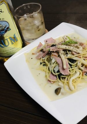 ワンポットスープスパ-レシピのメイン写真