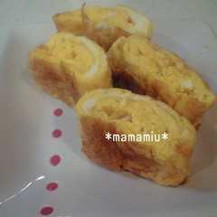 お弁当に☆　マヨ玉子焼き◎-レシピのメイン写真