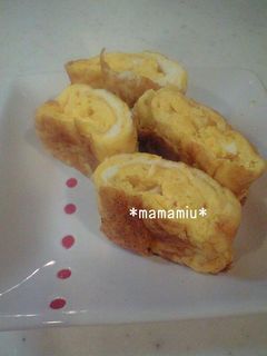 お弁当に☆ マヨ玉子焼き◎-レシピのメイン写真