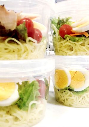 運動会にオススメ☆冷やし中華弁当-レシピのメイン写真