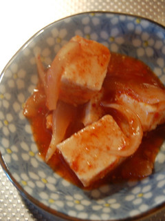 簡単!豆腐のキムチ漬け-レシピのメイン写真