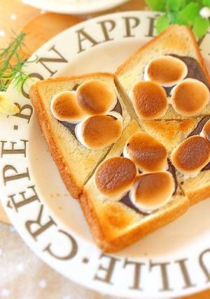 チョコチャンクトースト-レシピのメイン写真