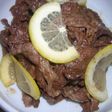 甘辛ビーフのレモン風味仕立て