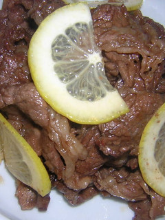 甘辛ビーフのレモン風味仕立て-レシピのメイン写真