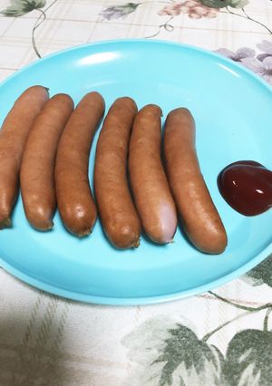 弁当のおかず☆茹でウインナー粗挽き♡-レシピのメイン写真