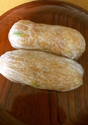 レンジでオムライススティック-レシピのメイン写真