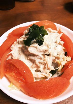 レンジで簡単&冷蔵庫にあるもので棒棒鶏-レシピのメイン写真