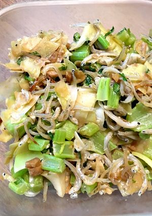 大根葉のラー油炒め-レシピのメイン写真