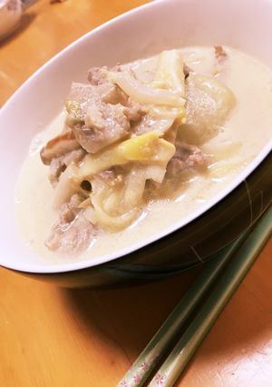 豆乳豚汁-レシピのメイン写真