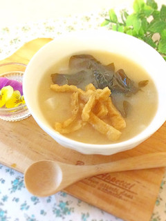 3分でできる☆味噌スープ-レシピのメイン写真