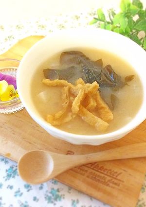 3分でできる☆味噌スープ-レシピのメイン写真