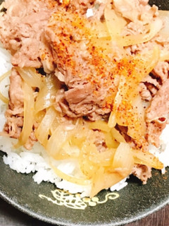 牛丼-レシピのメイン写真