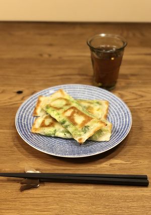 お餅とキャベツで洋風春巻き-レシピのメイン写真