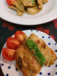 鶏むね肉のしっとり生姜焼き-レシピのメイン写真