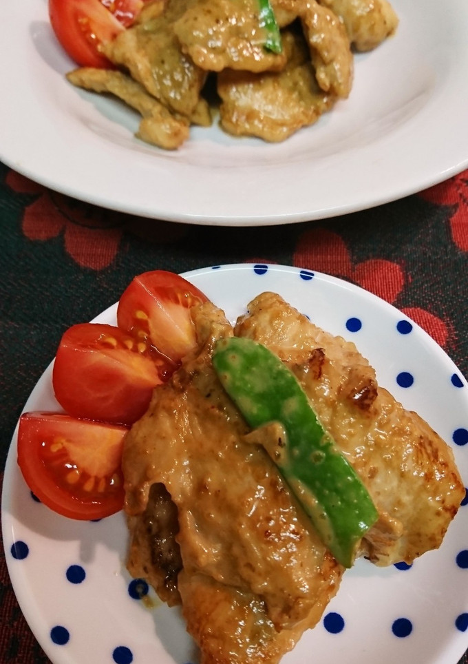鶏むね肉のしっとり生姜焼き-レシピのメイン写真