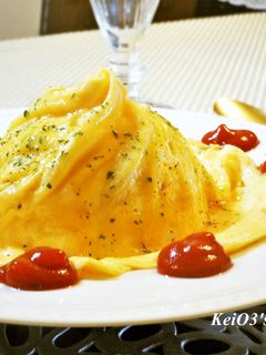 ドレスアップオムライス-レシピのメイン写真