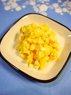 レンジで簡単!ふわ玉☆スクランブルエッグ-レシピのメイン写真