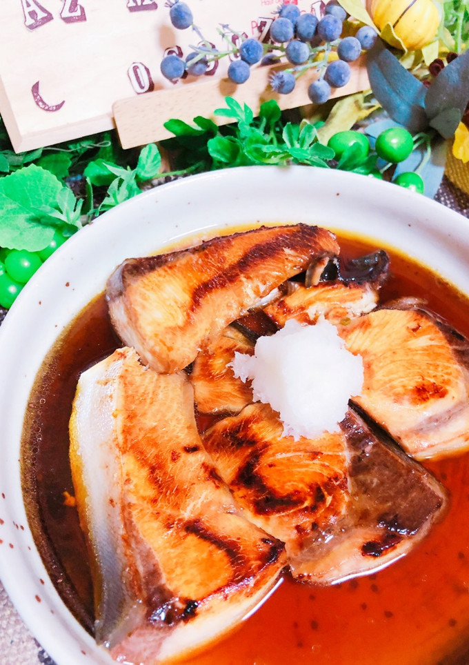 ブリの焼ひたし♪大根おろし添-レシピのメイン写真
