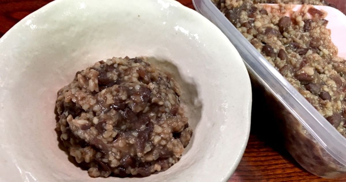 ヨーグルティアで 甘ぁい 発酵あんこ！ by ☆ターシャおばさん