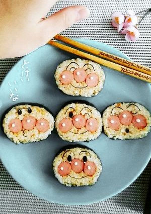 アンパンマン恵方巻簡単レシピ♪節分-レシピのメイン写真