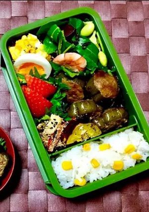 H31.2.1お弁当-レシピのメイン写真