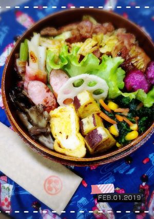 まげわっぱ弁当８４-レシピのメイン写真
