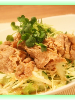 我が家の定番♪冷しゃぶサラダ-レシピのメイン写真