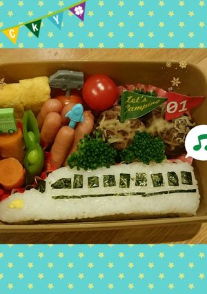 新幹線のキャラ弁❤-レシピのメイン写真