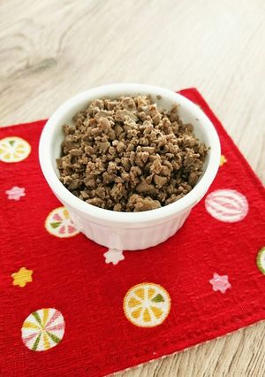 鶏レバーそぼろ(離乳食)-レシピのメイン写真