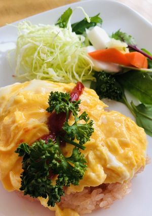 乗せるだけの失敗しないオムライス-レシピのメイン写真