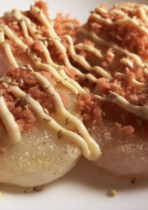 簡単！お餅のアレンジ☆鮭マヨ♪-レシピのメイン写真