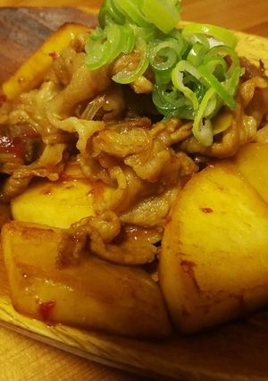 カブの豆板醤炒め-レシピのメイン写真