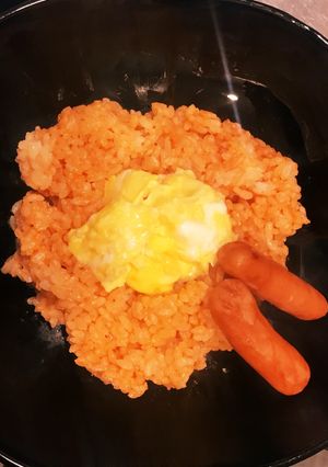 焼くのは卵だけオムライス-レシピのメイン写真