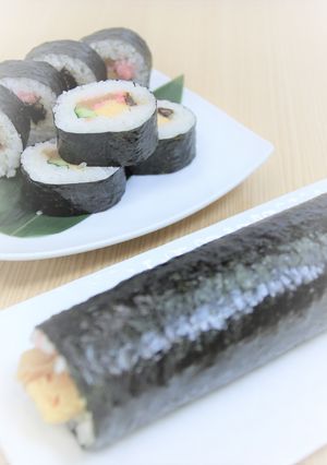 上手に巻ける！恵方巻のコツ（太巻き寿司）-レシピのメイン写真