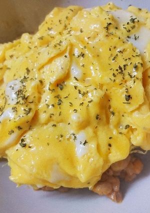 不器用さんでも簡単☆オムライス丼-レシピのメイン写真
