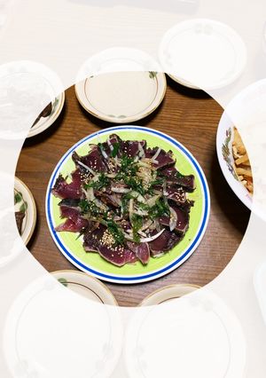 カツオのたたき玉ねぎのポン酢和え-レシピのメイン写真