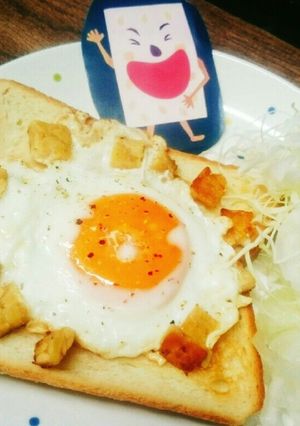 テンペエッグトースト♪-レシピのメイン写真