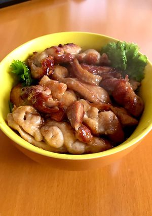 照り焼きチキン丼-レシピのメイン写真