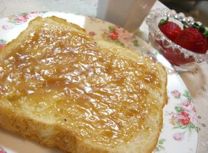 塩ピーナッツクリーム✿トースト✿ฺ-レシピのメイン写真