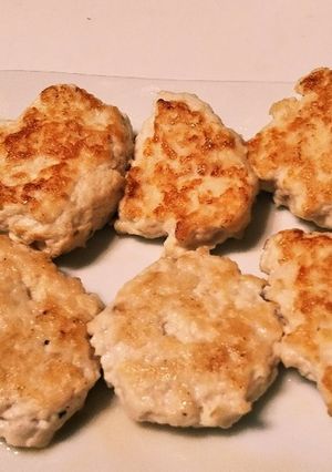鶏ミンチと豆腐で☆ヘルシーハンバーグ-レシピのメイン写真
