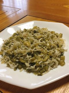 野沢菜の漬物としらすの生ふりかけ-レシピのメイン写真
