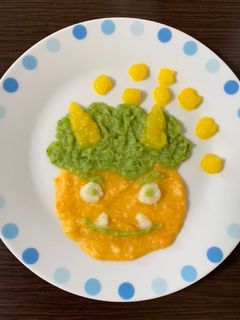離乳食 初期 節分プレート-レシピのメイン写真