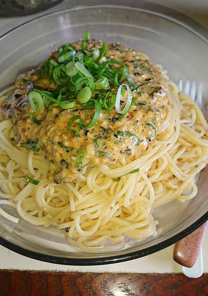 再現 ﾛｼｱﾝ佐藤さんの納豆ﾊﾟｽﾀ-レシピのメイン写真