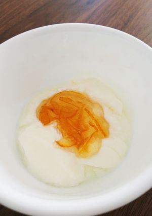 相性ばっちり！柚子茶(ジャム)ヨーグルト-レシピのメイン写真